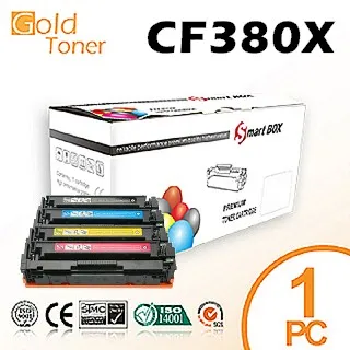【Gold  Toner】HP CF381A 環保碳粉匣(藍色)一支，適用機型：HP M476dn/M476nw/M476dw 歷史價格詳細信息