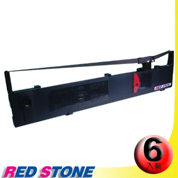 RED STONE for EPSON S015016/LQ680最新雙排打印黑色色帶組(1組6入) 歷史價格詳細信息