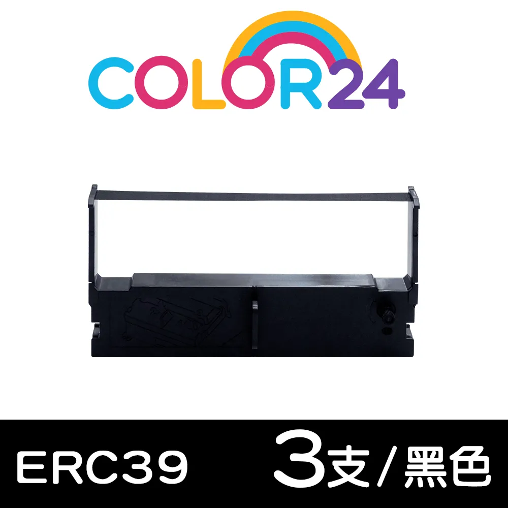 【COLOR24】for EPSON 3入組 S015641 黑色相容色帶 /適用LQ-310/310C 歷史價格詳細信息