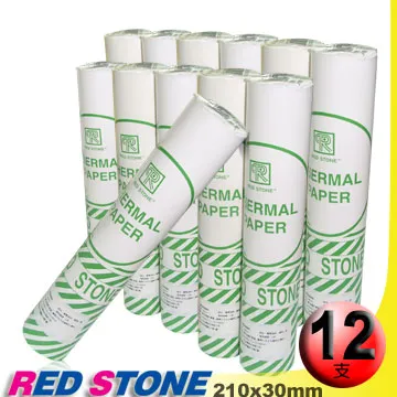 RED STONE日本進口傳真紙216㎜×30M(A4尺寸)~24入優惠組 歷史價格詳細信息