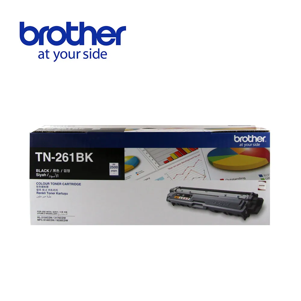 Brother TN-261BK 原廠黑色碳粉匣_6入組(適用：3170CDW、9330CDW) 歷史價格詳細信息
