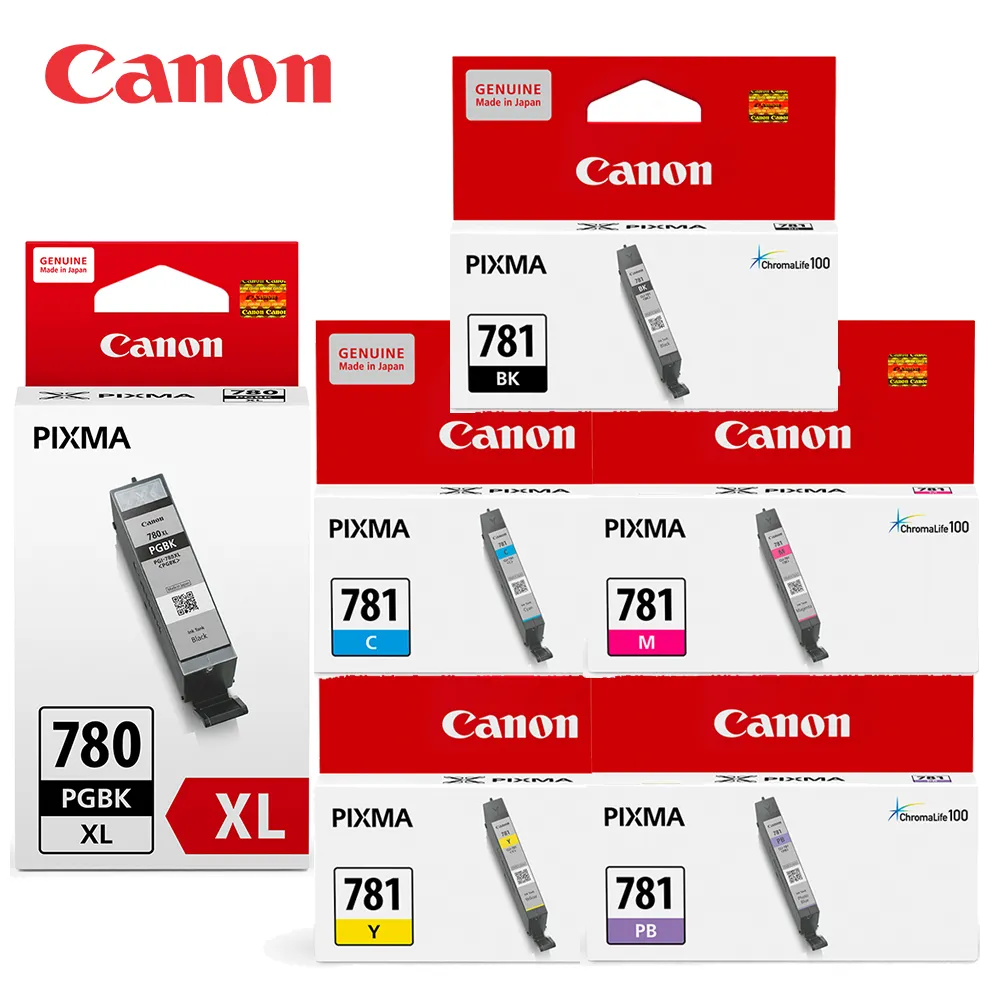 CANON PGI-780XL PGBK 原廠黑色高容量墨水匣 歷史價格詳細信息