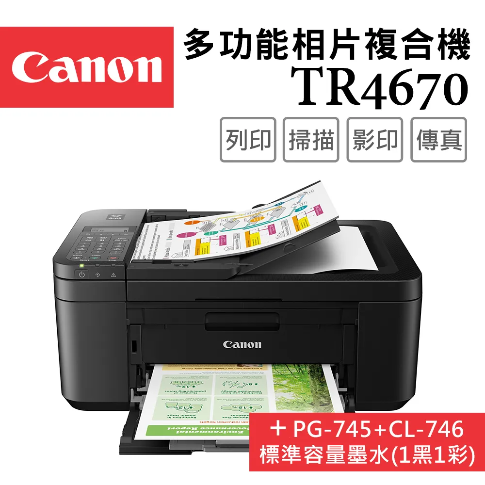 Canon PIXMA TR4570 傳真多功能相片複合機 廠商直送 現貨 歷史價格詳細信息