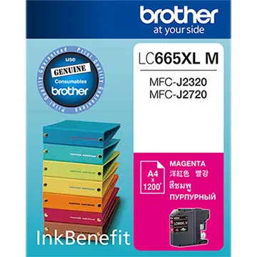 【Brothe】Brother LC565XL-M 原廠高容量紅色墨水匣(MFC-J2310、MFC-J3520、MFC 歷史價格詳細信息