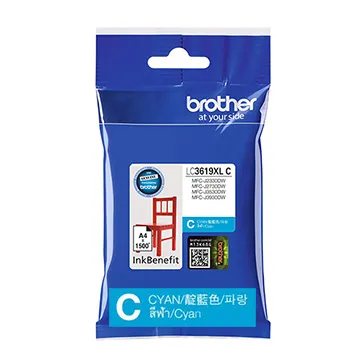 Brother LC3619XL-C 原廠超高容量藍色墨水匣 歷史價格詳細信息