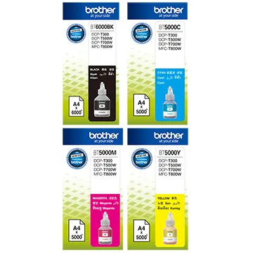 Brother BT6000 BK 黑 原廠填充墨水 盒裝 T300 T500W 700W T800W 歷史價格詳細信息