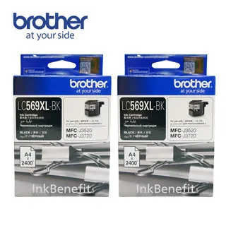 BROTHER LC-569XL 黑色相容墨水匣 適用 MFC-J3520 / MFC-J3720 / LC565 歷史價格詳細信息