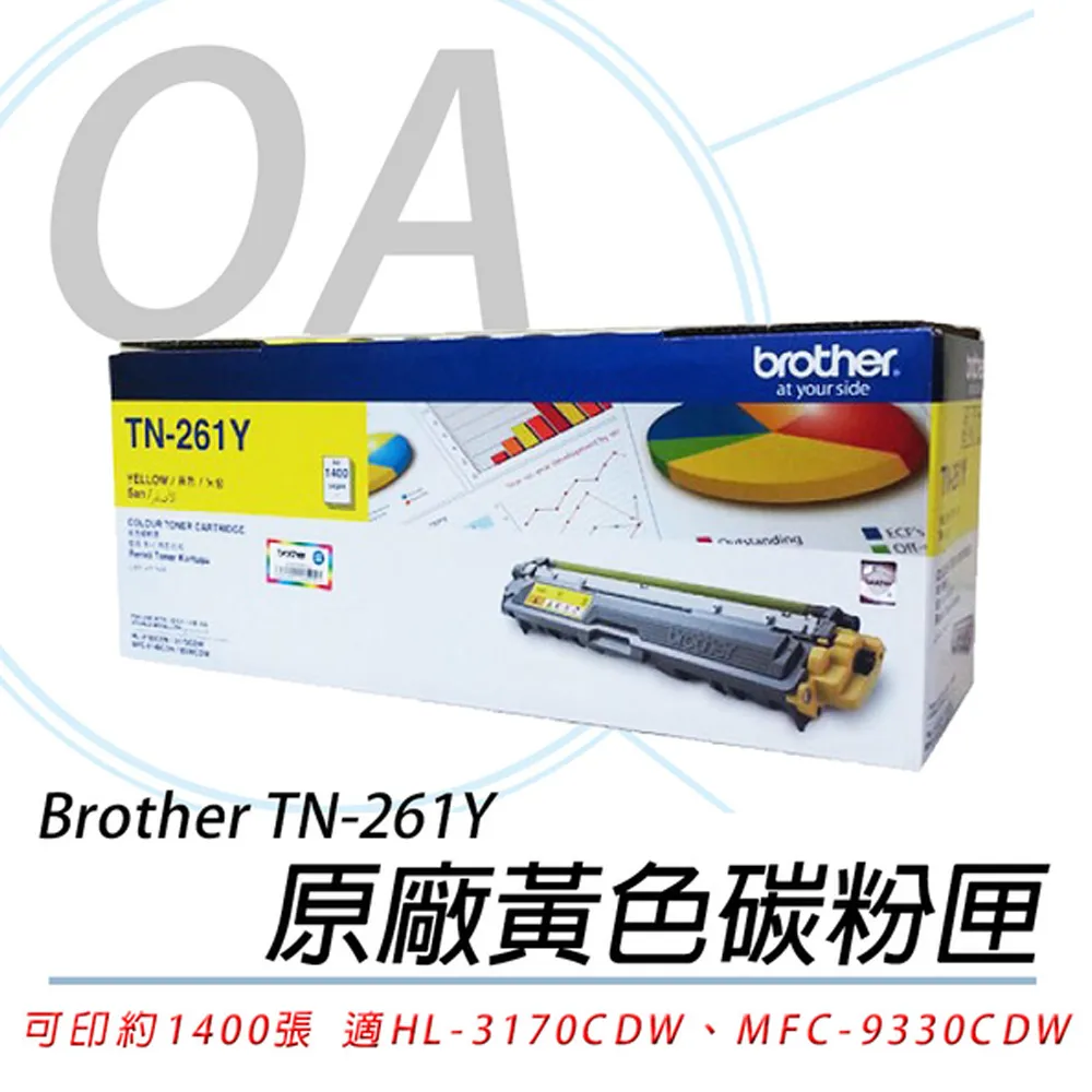 Brother 黃色碳粉匣 TN-261Y 歷史價格詳細信息