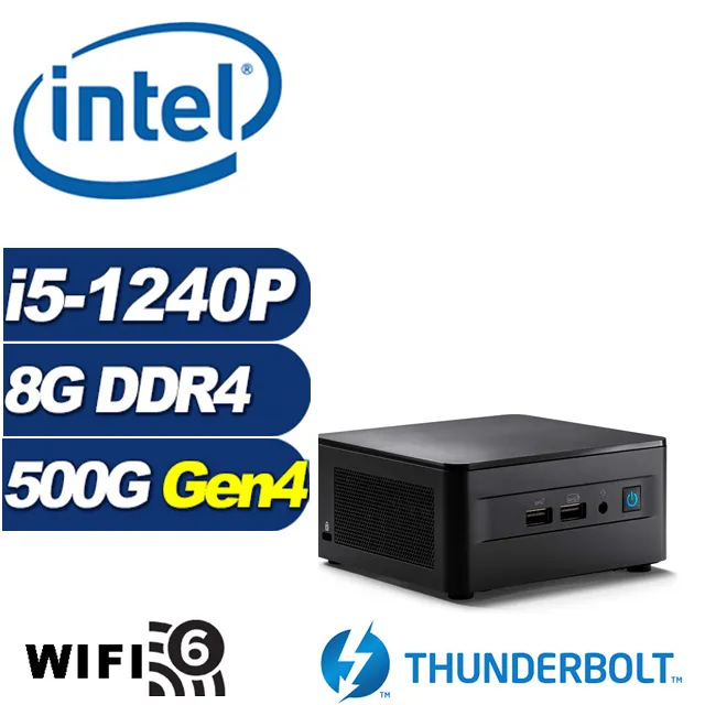 (DIY)封神魔導W INTEL NUC迷你電腦(i5-1240P/8G/1TB M.2 PCIe SSD/Win11) 歷史價格詳細信息