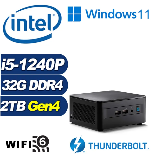 (DIY)封神魔導W INTEL NUC迷你電腦(i5-1240P/8G/1TB M.2 PCIe SSD/Win11) 歷史價格詳細信息