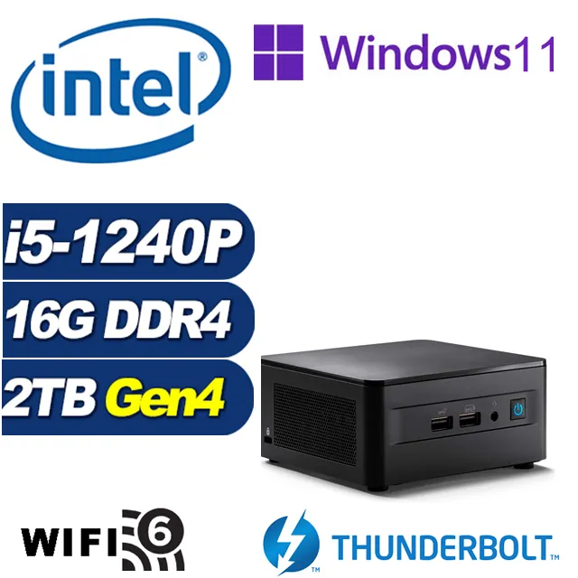 (DIY)封神魔導W INTEL NUC迷你電腦(i5-1240P/8G/1TB M.2 PCIe SSD/Win11) 歷史價格詳細信息