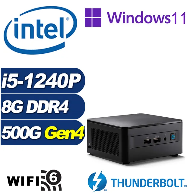 (DIY)封神魔導W INTEL NUC迷你電腦(i5-1240P/8G/1TB M.2 PCIe SSD/Win11) 歷史價格詳細信息