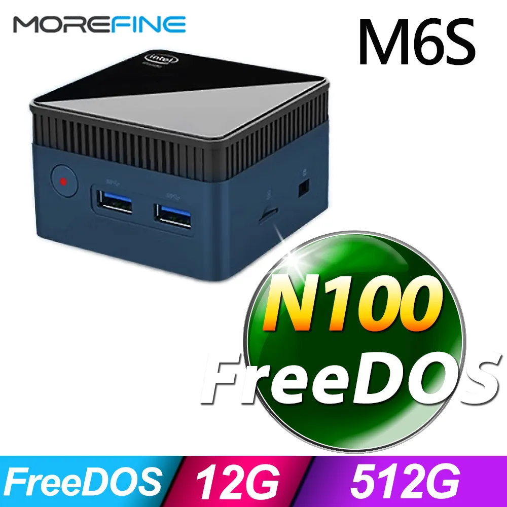 MOREFINE M6S 迷你電腦(Intel N5105 2.9GHz) 準系統(FreeDOS) - 8G/256G 歷史價格詳細信息