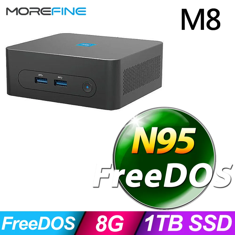 【MOREFINE】M8 迷你電腦(Intel N100 3.4GHz/8G/256G/Win 11) 歷史價格詳細信息