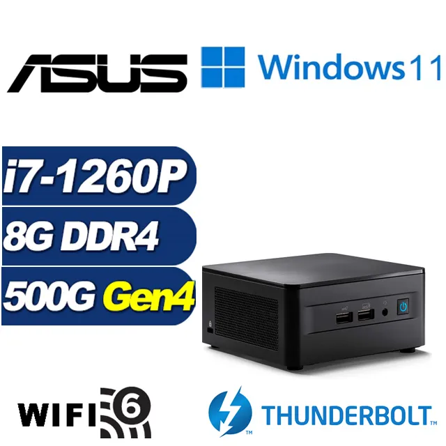 (DIY)特攻巫師IIP ASUS 華碩 NUC迷你電腦(i7-1260P/8G/500G M.2 PCIe SSD/Win11Pro) 歷史價格詳細信息
