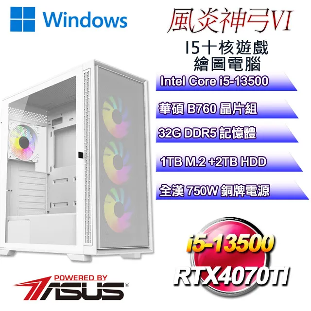 (DIY)炎怒之爪W-II(i5-13400F/微星B760/16G/512G M.2/GTX1650/WIN11) 歷史價格詳細信息