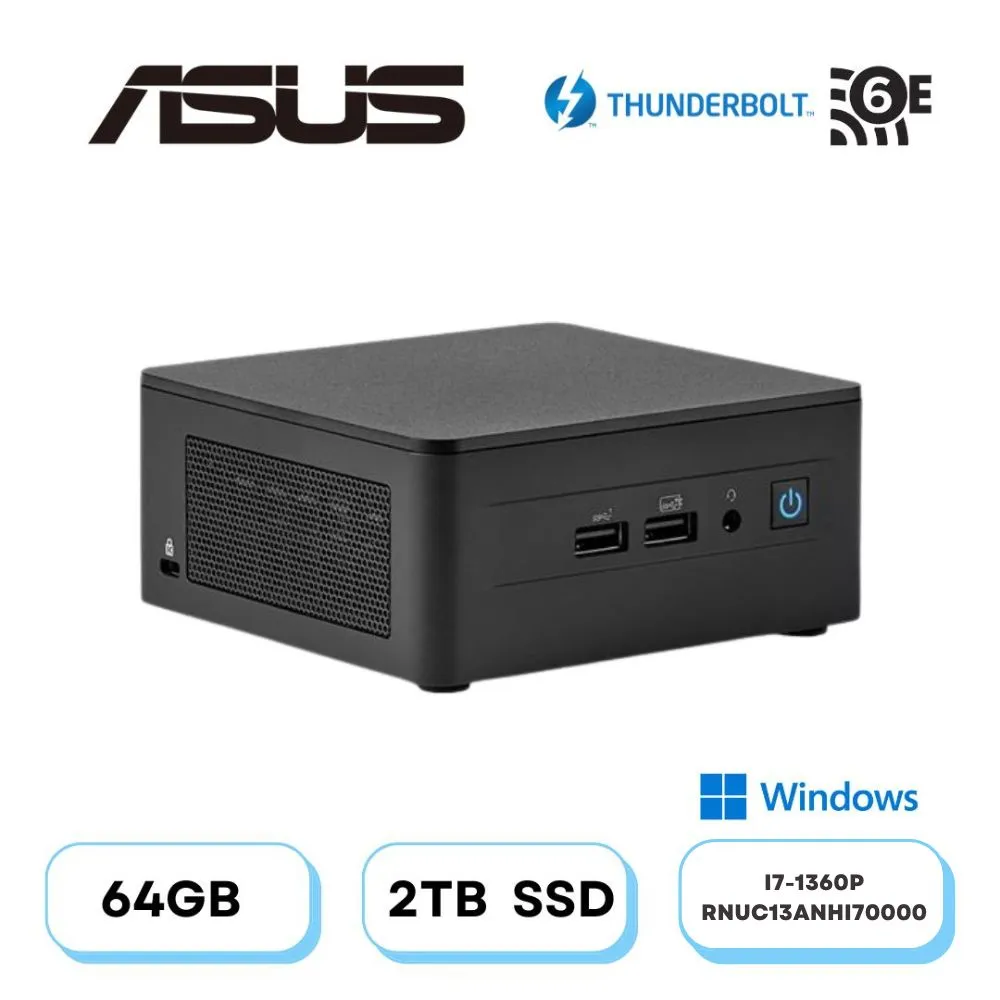 (DIY)暗夜灰霧AWP ASUS 華碩 NUC迷你電腦(i7-1360P/16G/512G M.2 PCIe SSD/Win11P) 歷史價格詳細信息