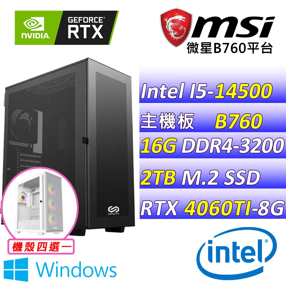 (DIY)黑暗王子III W(I5-14500/微星B760/RTX4060TI /16G/2TB M.2/550W/WIN11) 歷史價格詳細信息