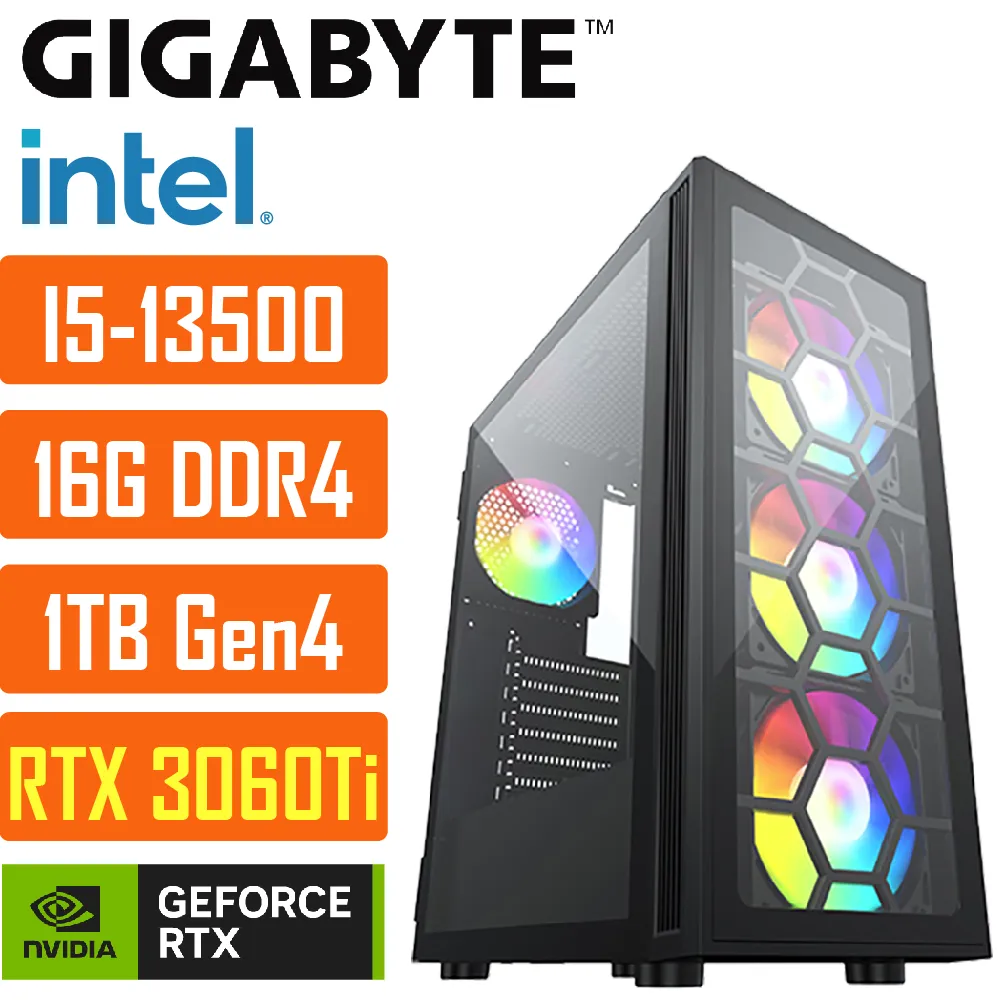 (DIY)技嘉B760平台{波德星系010W}I5 十核 RTX4060 WIN11遊戲電腦 歷史價格詳細信息