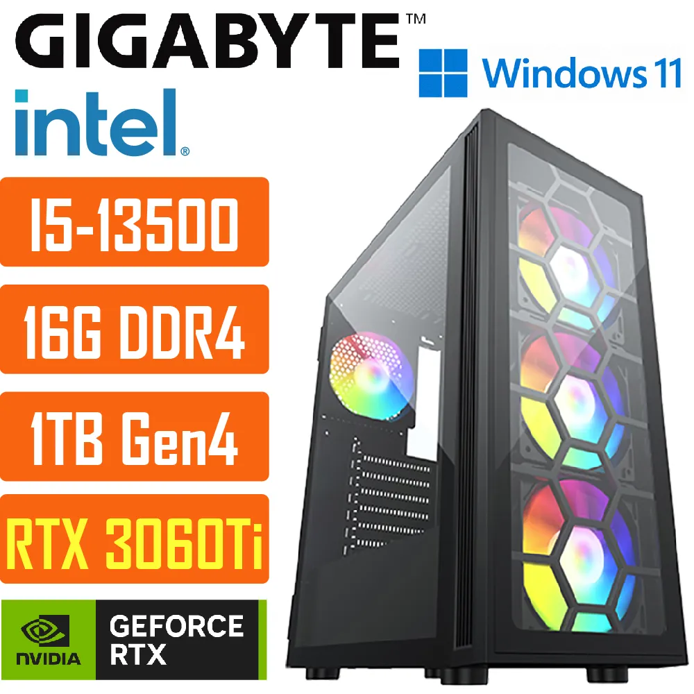 (DIY)技嘉B760平台{波德星系010W}I5 十核 RTX4060 WIN11遊戲電腦 歷史價格詳細信息