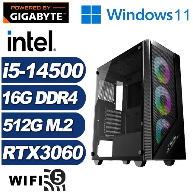(DIY)偃月刀I3ABW(i5-14500/技嘉H610/32G/512G M.2/RTX 3060/Win11) 歷史價格詳細信息
