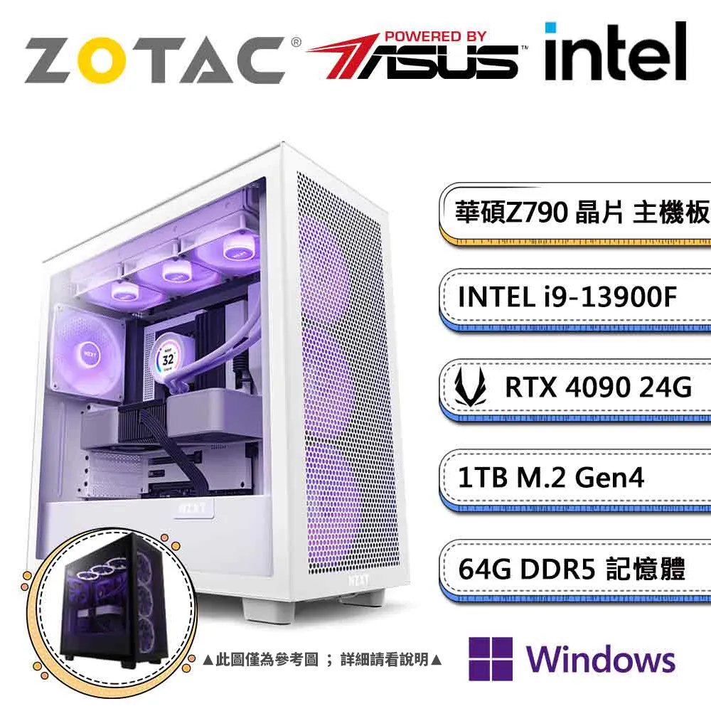 (DIY)華碩Z790平台【魔神燼明】RTX4090-24G獨顯水冷電玩機(i9-13900F/64G/1TB_M.2/ZOTAC RTX4090) 歷史價格詳細信息
