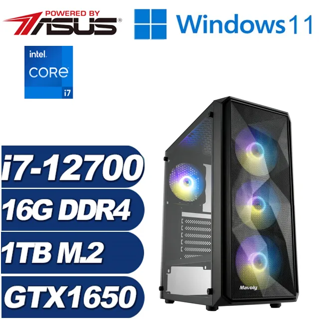 (DIY)聖殿刺客(i7-12700/華碩B660/16G/1TB M.2/GTX 1650) 歷史價格詳細信息