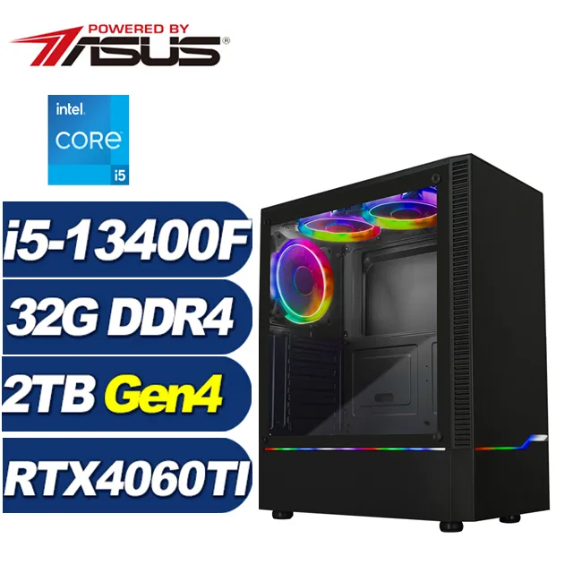 (DIY)赤梟中校W(i5-13400F/華碩B760/32G/2TB M.2/RTX 4060TI/Win11) 歷史價格詳細信息