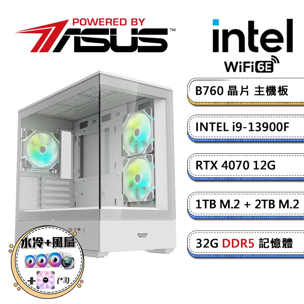 華碩B760平台【雙滿PS-IIW】i9廿四核RTX4060Ti獨顯水冷Win11電玩機(i9-13900F/32G/2TB+1TB_M.2) 歷史價格詳細信息