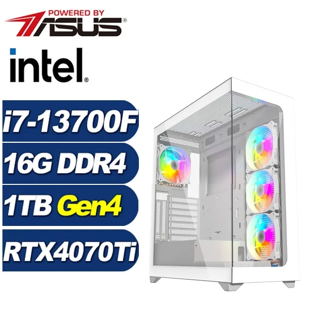 (DIY)流光泰坦W(i7-13700F/華碩B760/16G/1TB M.2/RTX 4070TI/Win11) 歷史價格詳細信息