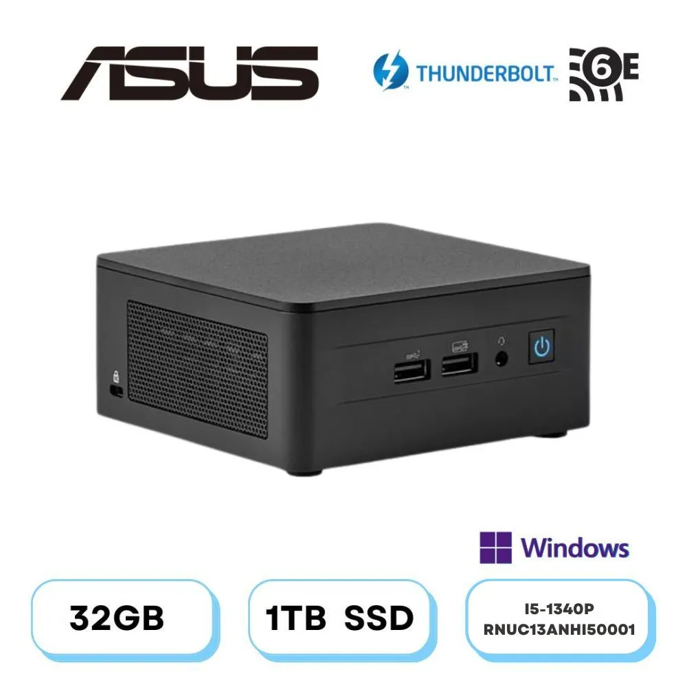 (DIY)結晶龍雷CW ASUS 華碩 NUC迷你電腦(i5-1340P/64G/2TB M.2 PCIe SSD/Win11) 歷史價格詳細信息