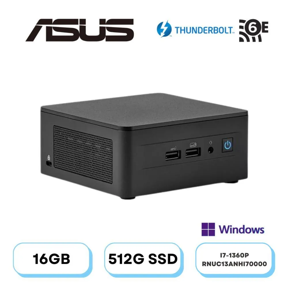 (DIY)暗夜灰霧AWP ASUS 華碩 NUC迷你電腦(i7-1360P/16G/512G M.2 PCIe SSD/Win11P) 歷史價格詳細信息