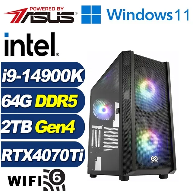 (DIY)獵豹皇神W(i9-14900K/華碩Z790/64G/2TB M.2/RTX 4070TI/Win11) 歷史價格詳細信息