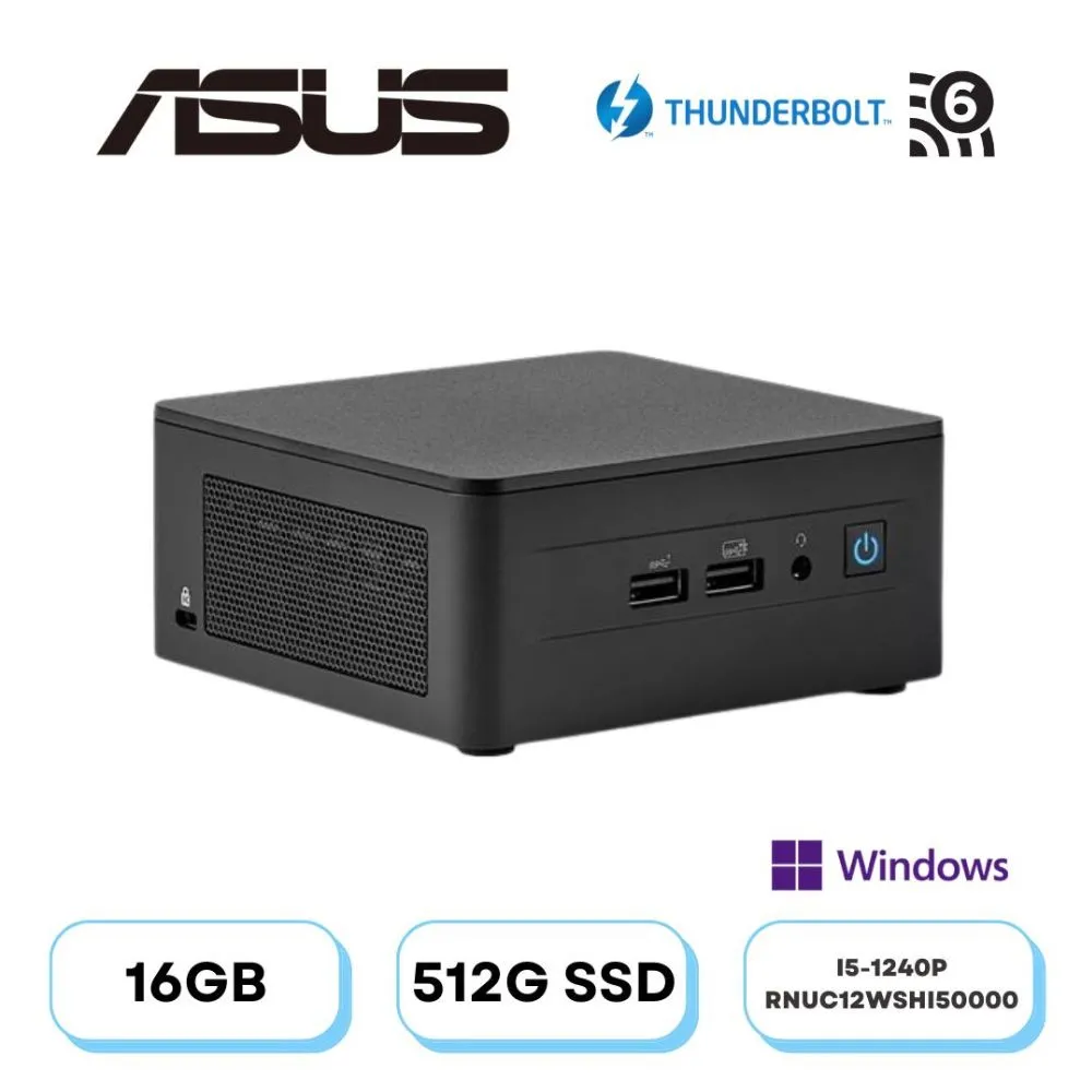 (DIY)雙重幻影AW ASUS 華碩 NUC迷你電腦(i5-1240P/16G/512G M.2 PCIe SSD/Win11) 歷史價格詳細信息