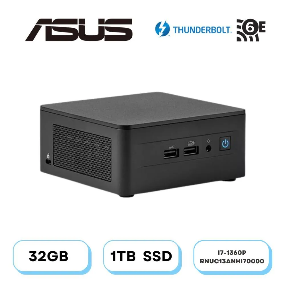 (DIY)暗夜灰霧AWP ASUS 華碩 NUC迷你電腦(i7-1360P/16G/512G M.2 PCIe SSD/Win11P) 歷史價格詳細信息
