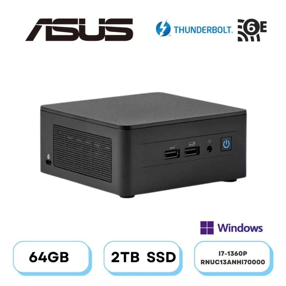 (DIY)暗夜灰霧AWP ASUS 華碩 NUC迷你電腦(i7-1360P/16G/512G M.2 PCIe SSD/Win11P) 歷史價格詳細信息