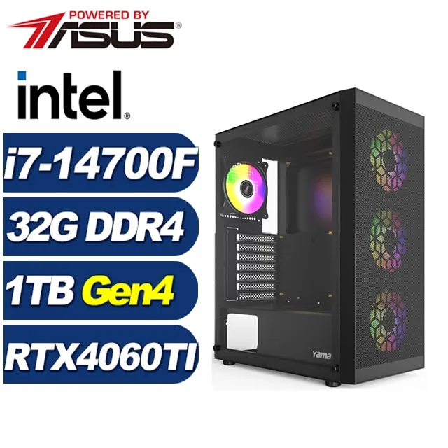 (DIY)月光塔K4DCW(i7-14700F/華碩B760/32G/1TB M.2/RTX 4060TI/Win11) 歷史價格詳細信息