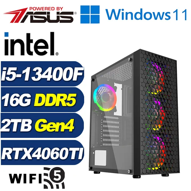 (DIY)流星先鋒W(i5-13400F/華碩B760/16G/2TB M.2/RTX 4060TI/Win11) 歷史價格詳細信息