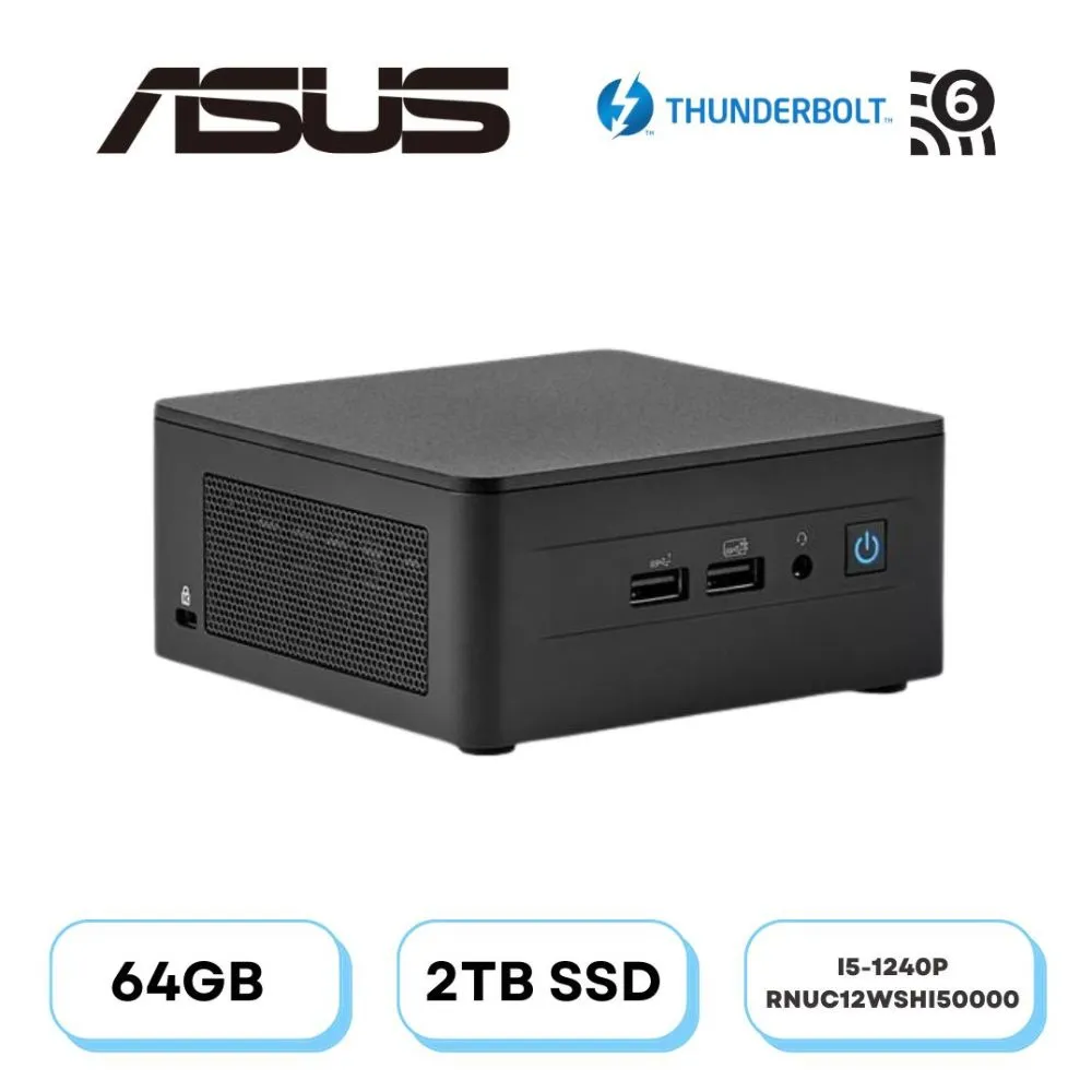 (DIY)雙重幻影AW ASUS 華碩 NUC迷你電腦(i5-1240P/16G/512G M.2 PCIe SSD/Win11) 歷史價格詳細信息