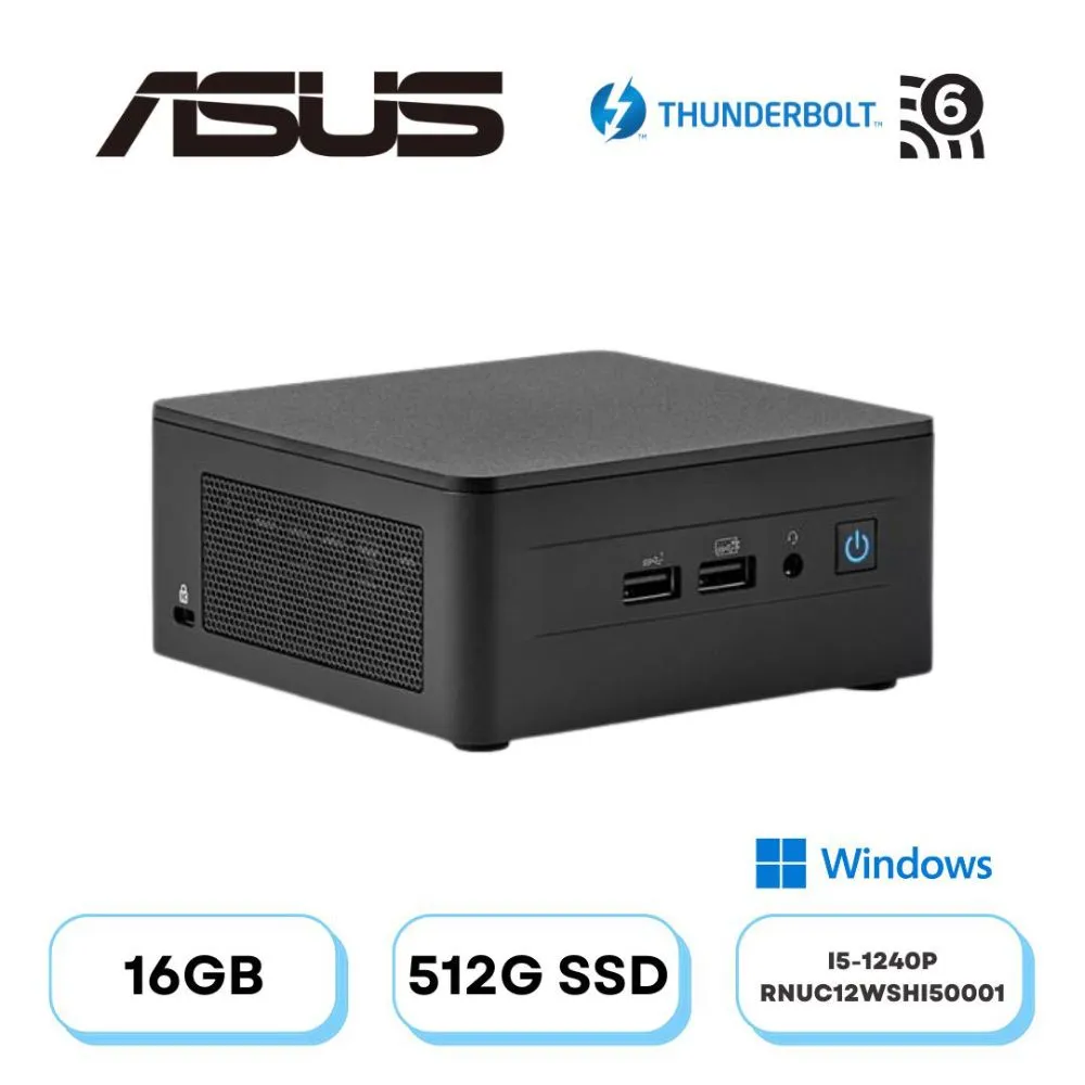 (DIY)維克龍雷AWP ASUS 華碩 NUC迷你電腦(i5-1240P/16G/512G M.2 PCIe SSD/Win11P) 歷史價格詳細信息