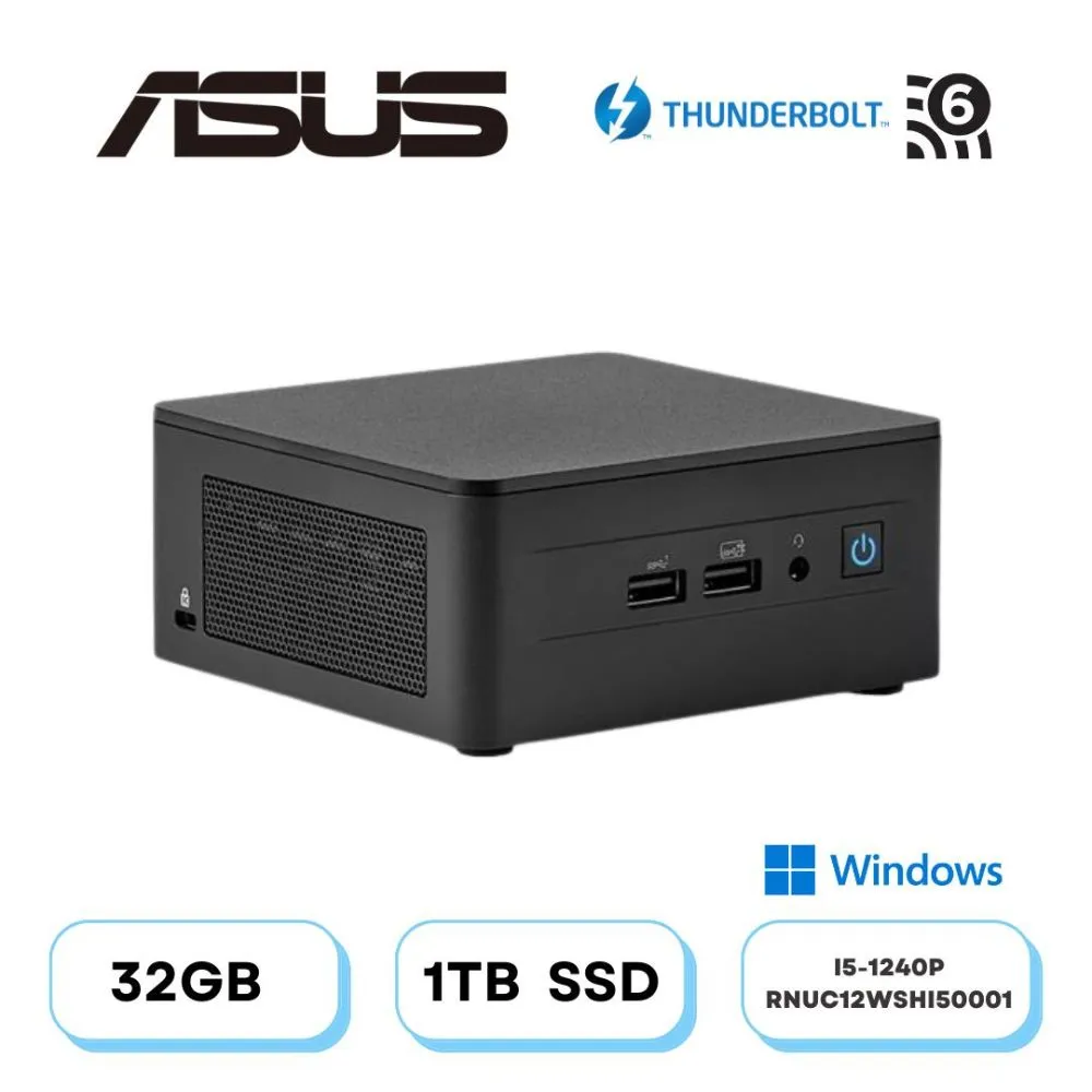 (DIY)維克龍雷AWP ASUS 華碩 NUC迷你電腦(i5-1240P/16G/512G M.2 PCIe SSD/Win11P) 歷史價格詳細信息
