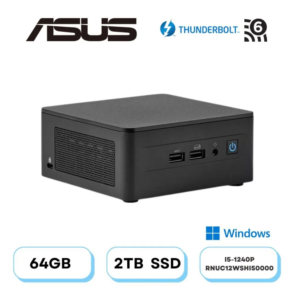 (DIY)維克龍雷AWP ASUS 華碩 NUC迷你電腦(i5-1240P/16G/512G M.2 PCIe SSD/Win11P) 歷史價格詳細信息