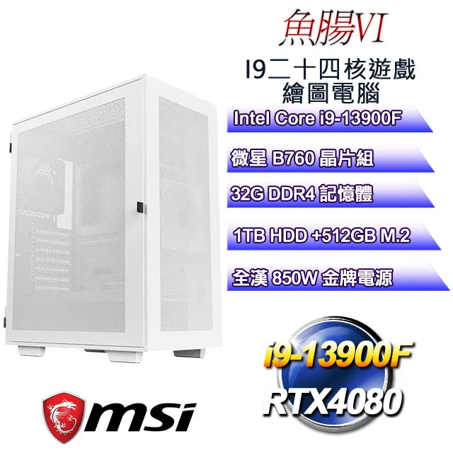 (DIY)魚腸W-II(i9-13900F/微星B760/32G/1T+512G M.2/RTX3050/WIN11) 歷史價格詳細信息