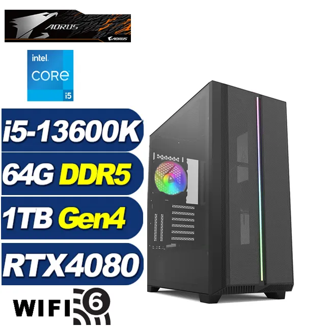 (DIY)風暴魔將W(i5-13600K/技嘉Z790/64G/1TB M.2/RTX 4080/Win11) 歷史價格詳細信息