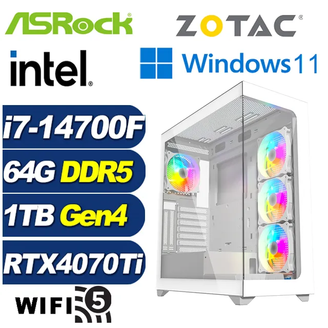 (DIY)邊緣禁地 W(I5-14500/微星B760/RTX4070TI SUPER/16G/512G M.2/750W/240水冷/WIN11) 歷史價格詳細信息