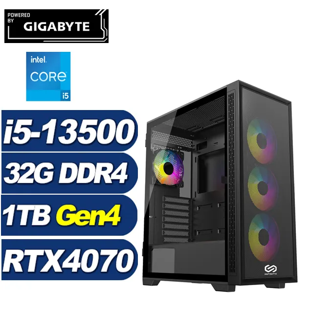 (DIY)征北軍師W(i5-13400F/技嘉B760/32G/2TB M.2/RTX 4070/Win11) 歷史價格詳細信息