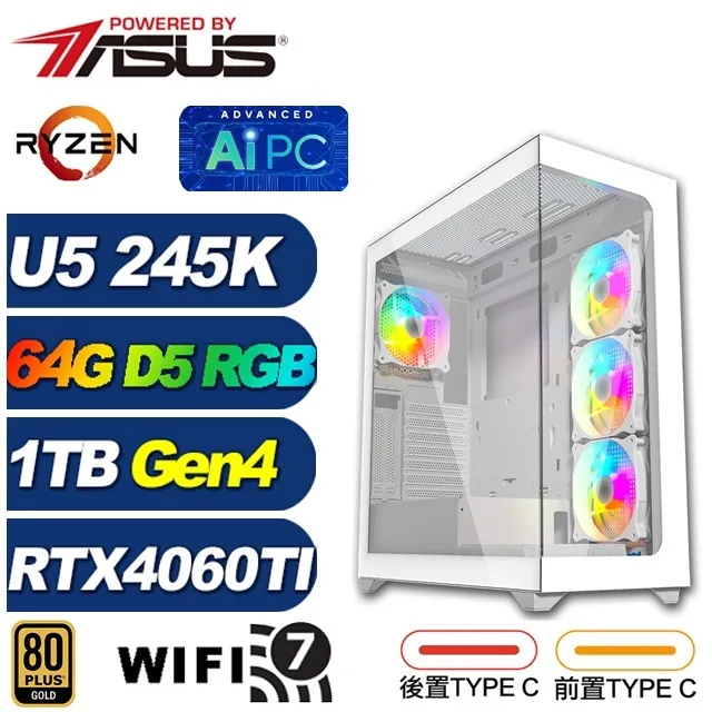 (DIY)永恆KB9C(U9 285K/華碩Z890/64G/1TB M.2/RTX 4060TI) 歷史價格詳細信息