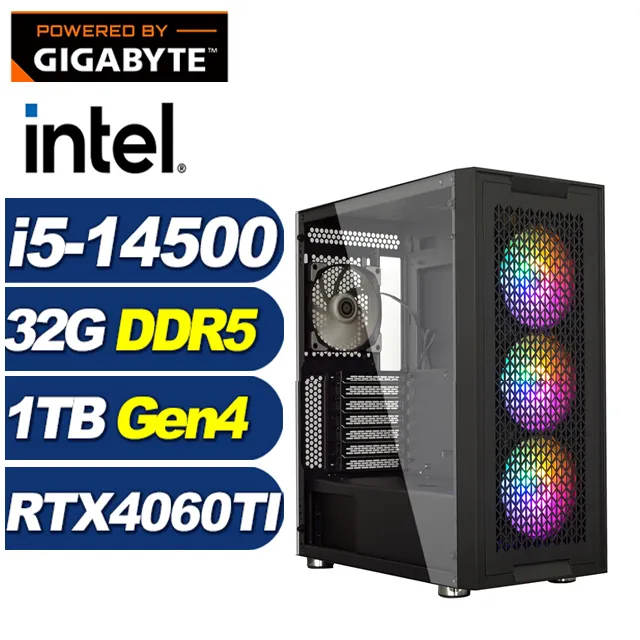 (DIY)游龍中校(i5-14500/技嘉B760/64G/1TB M.2/RTX 4060) 歷史價格詳細信息