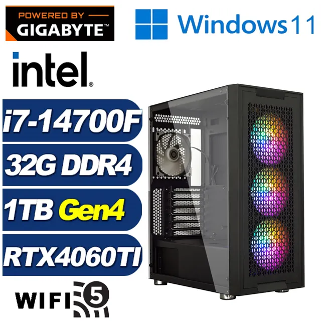 (DIY)狂雷軍神(i7-14700F/技嘉B760/64G/1TB M.2/RTX 4060TI) 歷史價格詳細信息