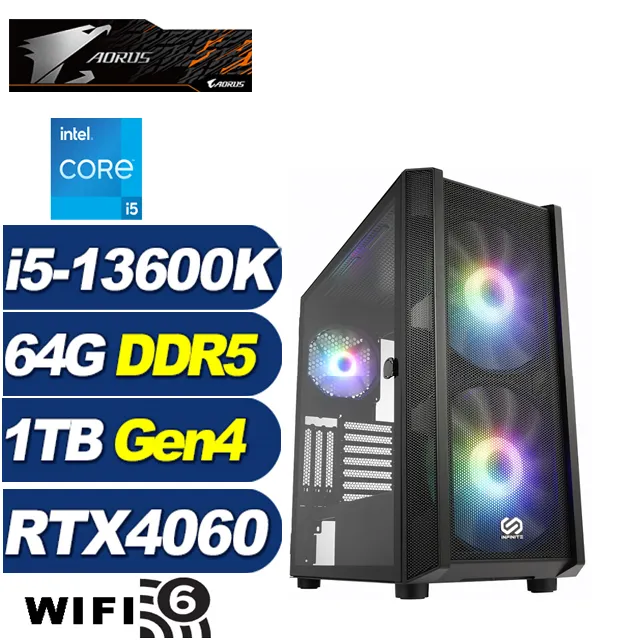 (DIY)深淵狂龍W(i5-13600K/技嘉Z790/64G/1TB M.2/RTX 4060/Win11) 歷史價格詳細信息